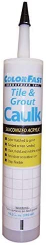 Colorfast Siliconized-Acrylic Caulking - Sanded Mapei Colors - 10.3 fl oz (Brick Red #113)