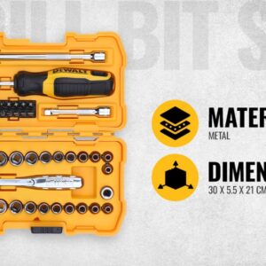 DEWALT DT71563-QZ Combination Drill BIT Set 100 Piece Set