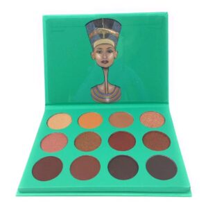 Juvia's Place Golds, Coppers, Browns and Nudes Eyeshadow Palette - Professional Eye Makeup, Pigmented Eyeshadow Palette, Makeup Palette for Eye Color & Shine, Pressed Eyeshadow Cosmetics, Shades of 12