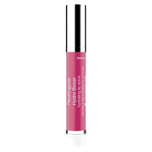 neutrogena hydro boost hydrating lip shine, vibrant raspberry 60, 0.10 ounce