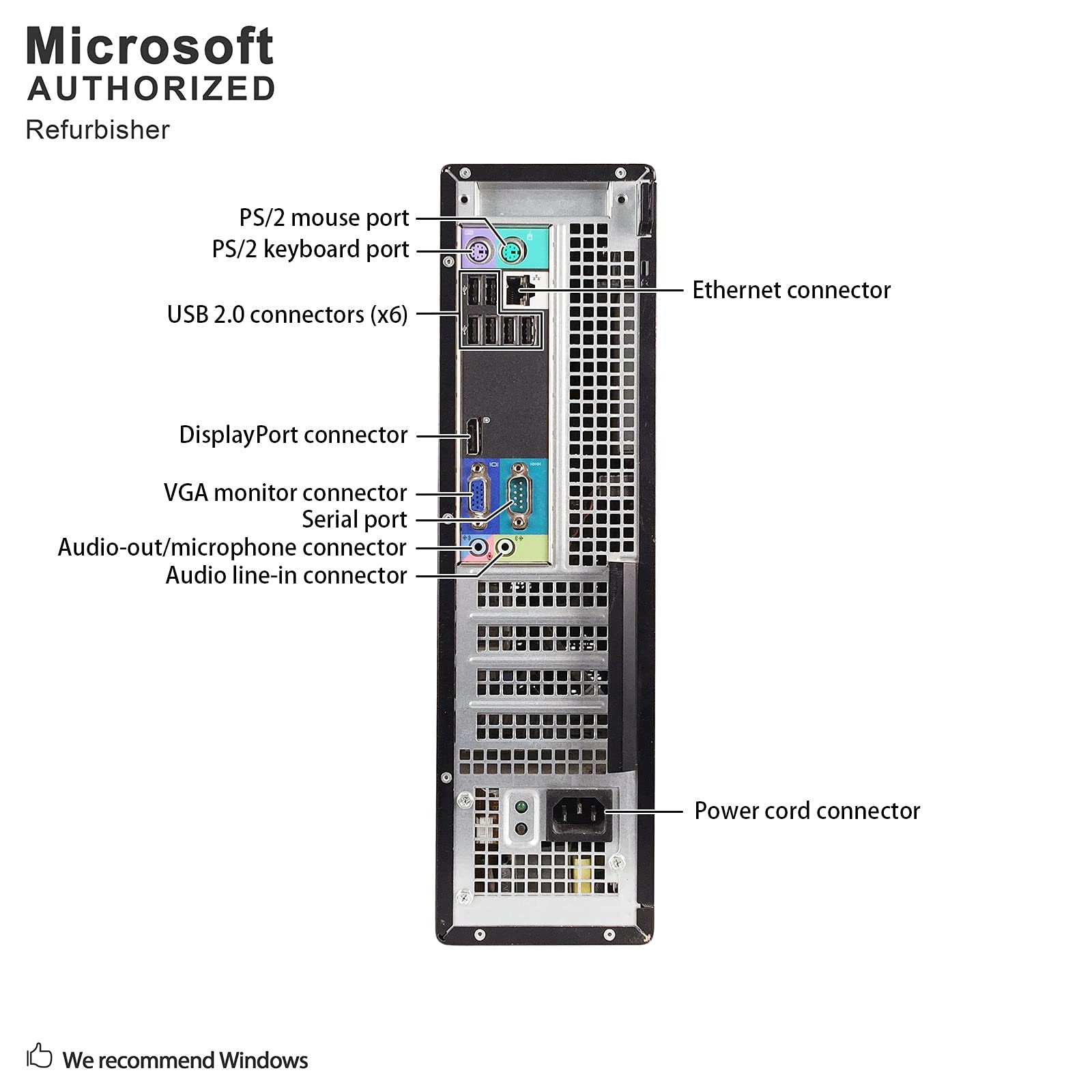 Dell Optiplex 790 Desktop High Performance Desktop Computer Intel Core i7-2600 Processor 3.8GHz 8GB RAM 2TB HDD DVD Windows 10 Pro 64bit (Renewed)