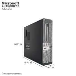 Dell Optiplex 790 Desktop High Performance Desktop Computer Intel Core i7-2600 Processor 3.8GHz 8GB RAM 2TB HDD DVD Windows 10 Pro 64bit (Renewed)