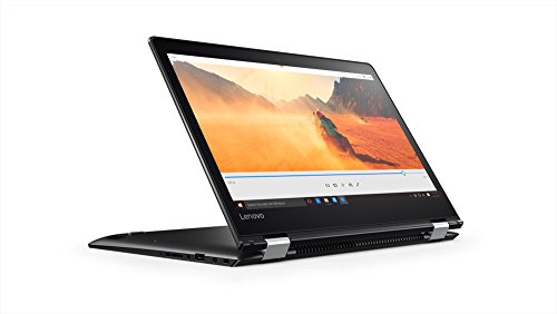 Lenovo Flex 4 2-in-1 Laptop/Tablet 14" Full HD Touchscreen Display, Black (Intel Core i5-7200U, 8GB, 256GB SSD, Intel HD Graphics 620, Windows 10) 80VD0007US