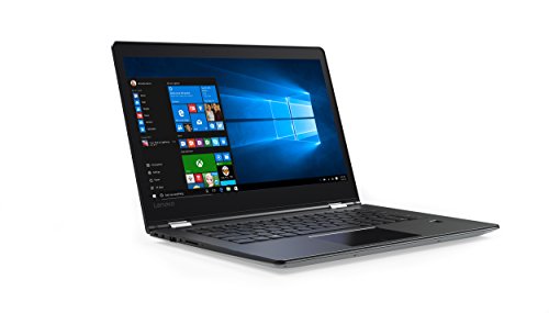 Lenovo Flex 4 2-in-1 Laptop/Tablet 14" Full HD Touchscreen Display, Black (Intel Core i5-7200U, 8GB, 256GB SSD, Intel HD Graphics 620, Windows 10) 80VD0007US