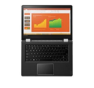 Lenovo Flex 4 2-in-1 Laptop/Tablet 14" Full HD Touchscreen Display, Black (Intel Core i5-7200U, 8GB, 256GB SSD, Intel HD Graphics 620, Windows 10) 80VD0007US