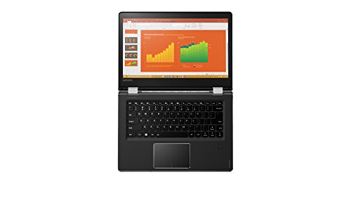 Lenovo Flex 4 2-in-1 Laptop/Tablet 14" Full HD Touchscreen Display, Black (Intel Core i5-7200U, 8GB, 256GB SSD, Intel HD Graphics 620, Windows 10) 80VD0007US