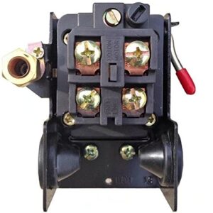 air compressor pressure switch control 90-125 psi single port heavy duty 26a replaces