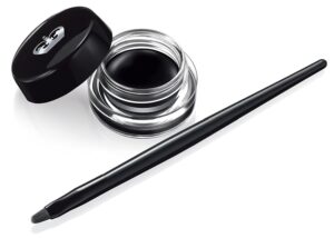 rimmel london scandaleyes gel eyeliner, waterproof, buildable, long-wearing, 001, black, 0.04oz