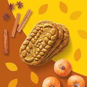 belVita Pumpkin Spice Breakfast Biscuits, 30 Total Packs, 6 Boxes (4 Biscuits Per Pack)