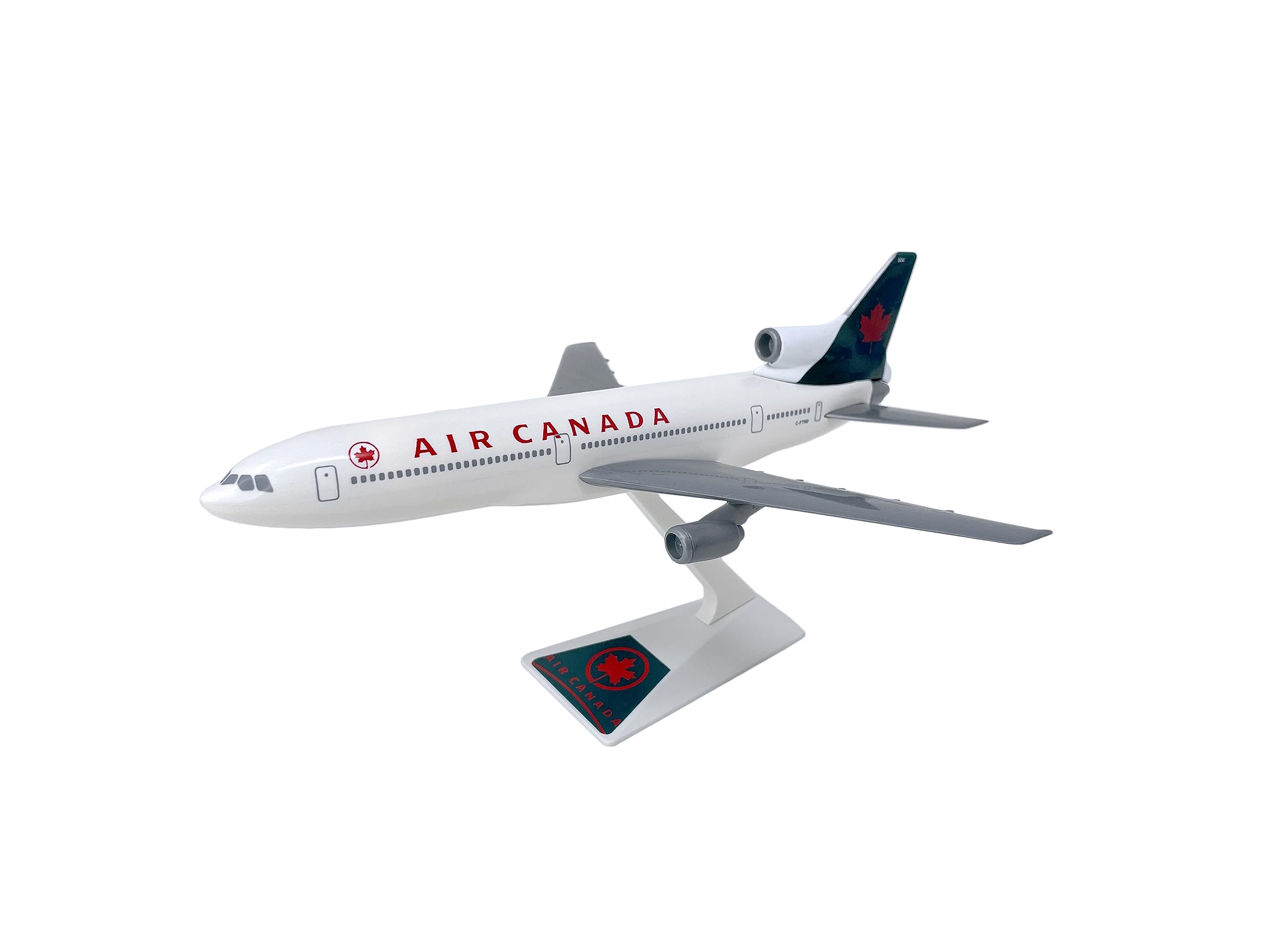 Flight Miniatures Air Canada Lockheed L-1011, 1:250 Scale - 1994 Colors Display Model in Flight - 5.98" x 2.01" x 0.98"; 3.17 OZ - ALK-10110I-014. Landing Gear Not Included