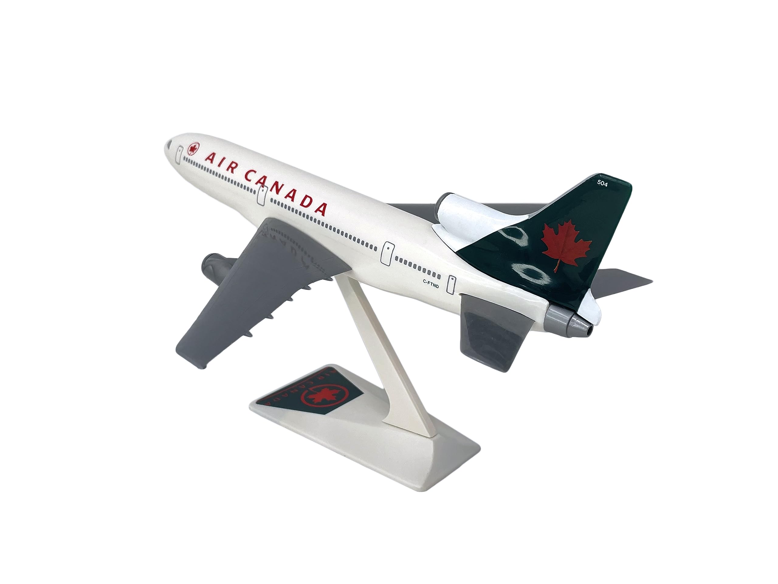 Flight Miniatures Air Canada Lockheed L-1011, 1:250 Scale - 1994 Colors Display Model in Flight - 5.98" x 2.01" x 0.98"; 3.17 OZ - ALK-10110I-014. Landing Gear Not Included