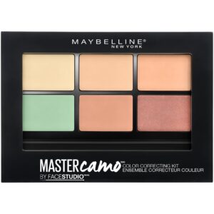 maybelline new york facestudio master camo color correcting kit, light, 0.21 oz.