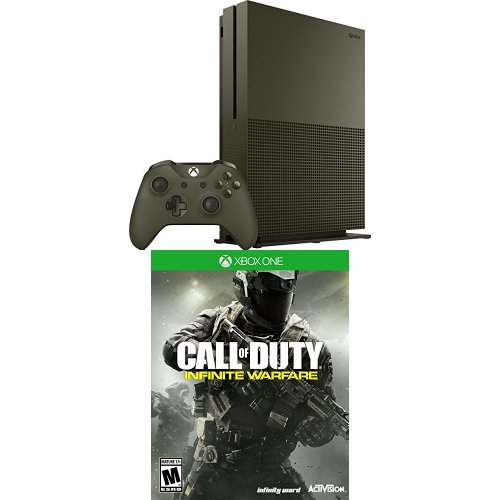 Xbox One S 1TB Console – Battlefield 1 Special Edition Bundle + Call of Duty Infinite Warfare Game