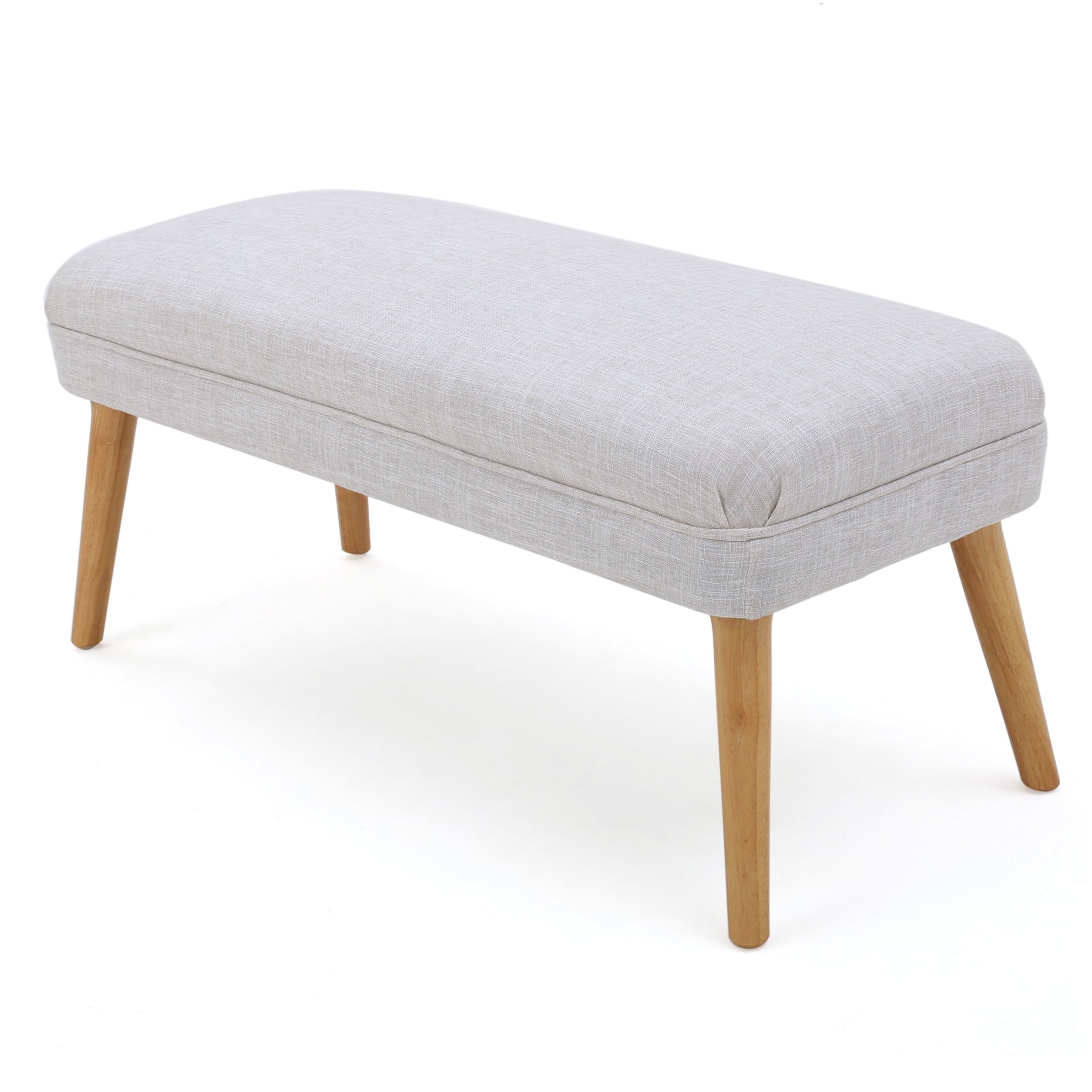 Christopher Knight Home Desdemona Fabric Ottoman, Beige