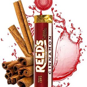 Reed’s Cinnamon Candy Rolls | Traditional Cinnamon Hard Candy | Reed’s Classic Spiced Hard Cinnamon Candy Brought To You By Iconic Candy | 24 Count…