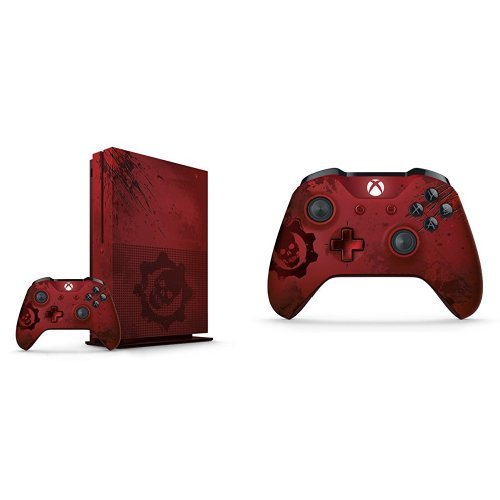 Xbox One S 2TB Console - Gears of War 4 Limited Edition + Extra Controller Bundle