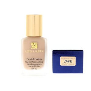 Estee Lauder Double Wear Stay-in-Place Makeup, 1 oz / 30 ml (2W0 Warm Vanilla)