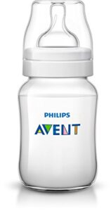 philips avent anti-colic baby bottles clear, 9oz, 1 piece (scf403/17)