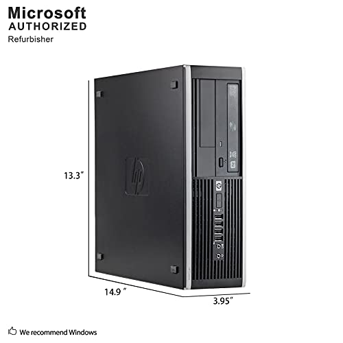 HP Desktop Computer, Core 2 Duo 3.0 GHz Processor, 4GB, 160GB, DVD, WiFi Adapter, Windows 10, 19in LCD Monitor Included (Brands may vary) (Renewed)