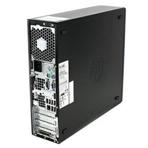 HP Elite 8200 SFF Desktop Computer PC - Intel Core i5-2400 3.1GHz, 8GB Ram, 240GB SSD (Solid State Drive), Windows 10 Pro (Renewed)