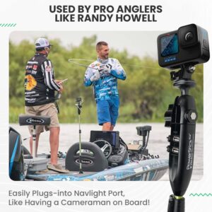 PowerStick 53" Stick Only GoPro Boat Mount & Constant Power YOLOtek VeteranOwned. Go Pro Camera Bass Boat Accessories. GoPro Mount for Go Pro Hero 11 DJI & All Action Camera. Fishing Camera Power Pole