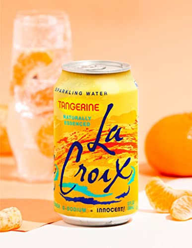 LaCroix Sparkling Water, Tangerine, 12 Fl Oz (pack of 12)