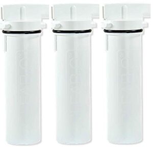 clear2o replacement water filter made with solid carbon block filtration technology (3-pack),
