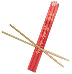 RG Paper Premium Disposable Bamboo Chopsticks Sleeved and Seperated (25)