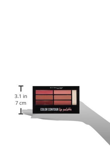 Maybelline New York Lip Studio Color Contour Lip Palette, Blushed Bombshell, 0.17 oz.