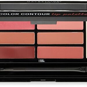 Maybelline New York Lip Studio Color Contour Lip Palette, Blushed Bombshell, 0.17 oz.