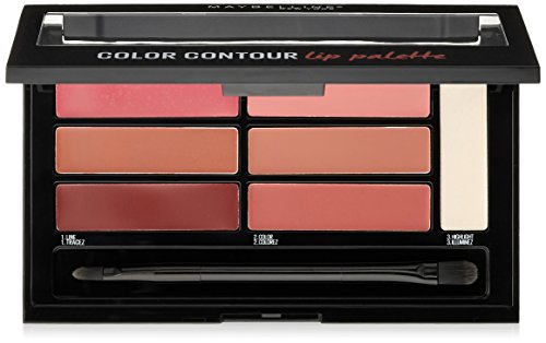 Maybelline New York Lip Studio Color Contour Lip Palette, Blushed Bombshell, 0.17 oz.