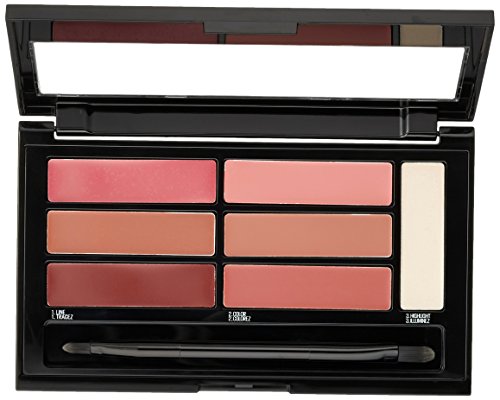 Maybelline New York Lip Studio Color Contour Lip Palette, Blushed Bombshell, 0.17 oz.