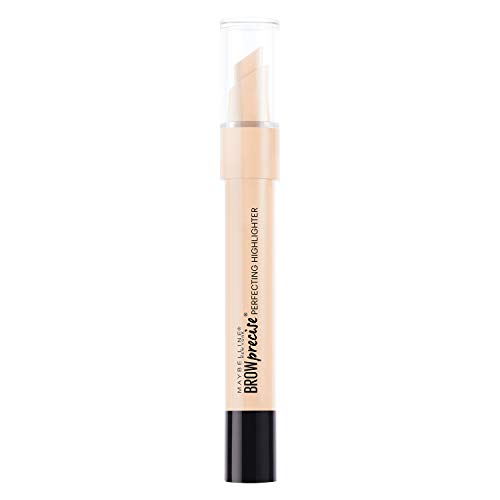 Maybelline New York Brow Precise Perfecting Eyebrow Highlighter, Light, 0.04 oz.