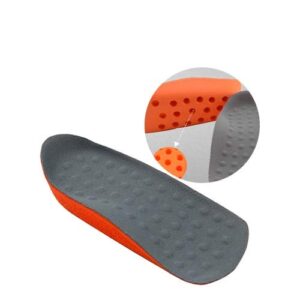 Happystep 1 Pair 2cm Invisible Height Increase Shoe Inserts Insoles, in-Sock Heel Lift Raising Pad for Shoes