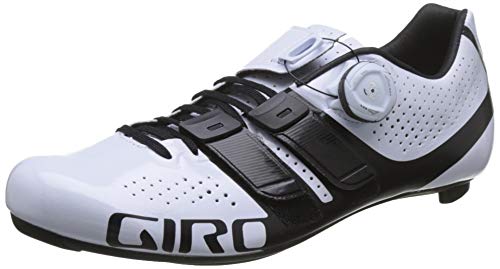 Giro Factress Techlace Womens Road Cycling Shoe − 42, White/Black (2019)