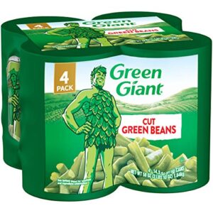 green giant cut green beans, 14.5 ounce cans (pack of 4)