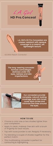 L.A. Girl Pro Conceal HD Concealer 994 Peach Corrector