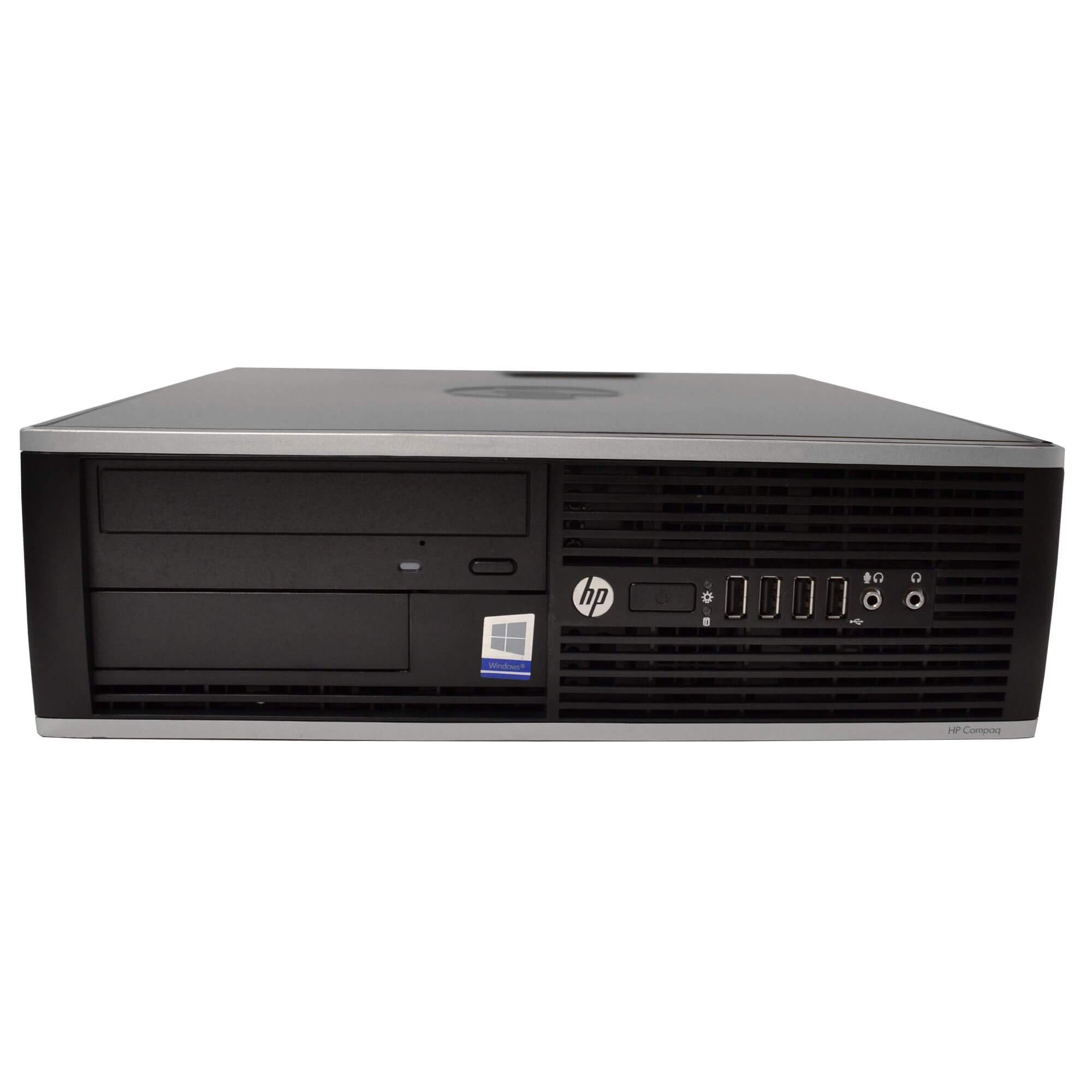 HP Elite 8300 Small Form Business High Performance Desktop Computer PC (Intel i5 Quad Core 3.2GHz Processor, 8GB RAM DDR3, 500GB HDD, DVD-RW, Wi-Fi, Windows 10 Professional) (Renewed)