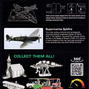 Metal Earth Supermarine Spitfire 3D Metal Model Kit Fascinations