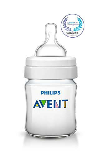 Philips AVENT Anti-Colic Baby Bottles Clear, 4 Oz