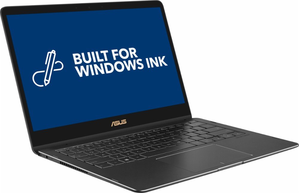 ASUS 13.3? 2-in-1 Full HD IPS Touch-Screen Ultrabook, Intel i7-7500U, 16GB DDR4 RAM, 512GB SSD, HDMI, Bluetooth, 802.11ac, Fingerprint Reader, Backlit Keyboard, Light and Thin-Windows10