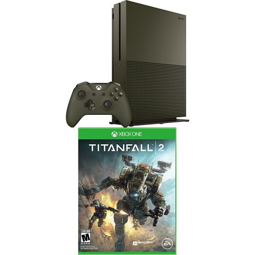 Xbox One S 1TB Console – Battlefield 1 Special Edition Bundle + Titanfall 2 Game