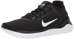 nike women's running shoes, black/white, 43