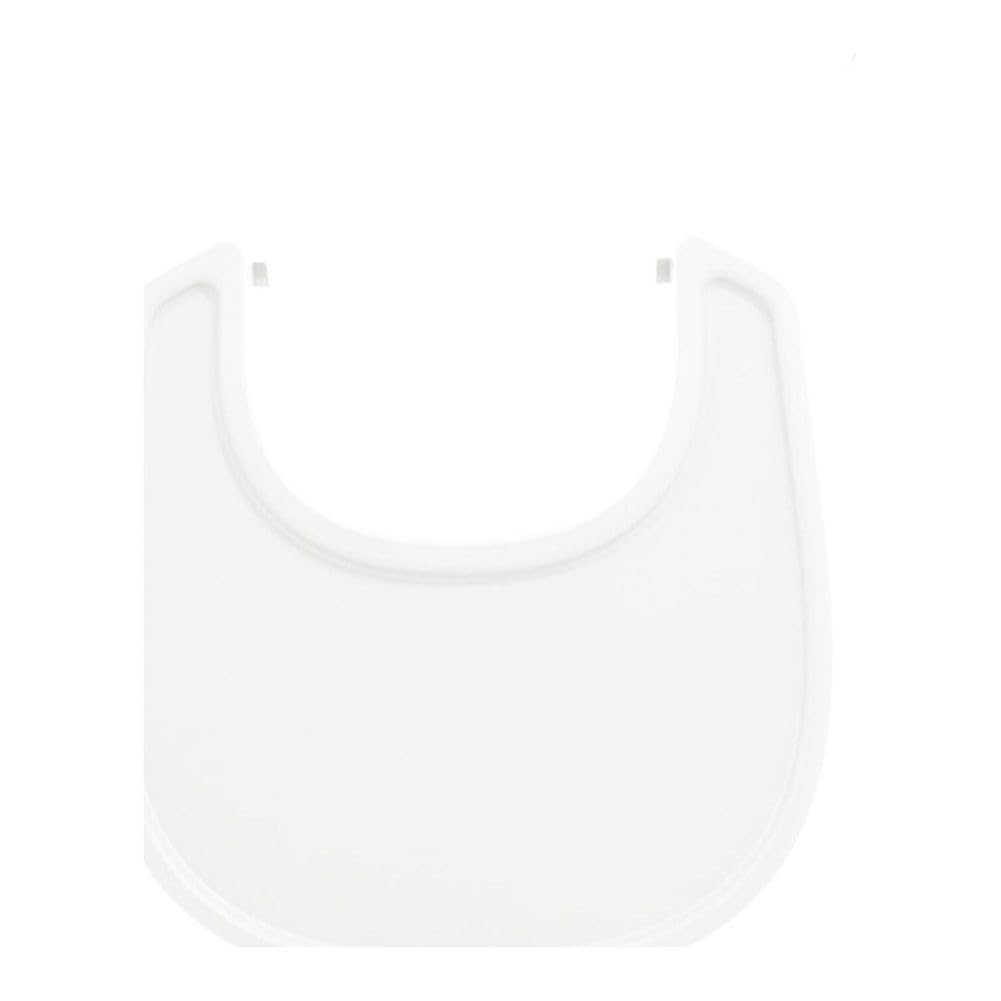 Stokke Tray for Nomi, White - Easily Mounts on Stokke Nomi Baby Set - Dishwasher-Safe, Food-Grade Plastic