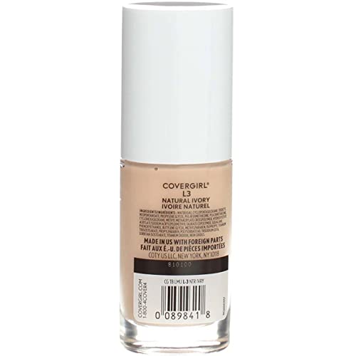 Cover Girl 00984 L-3nat Iv Natural Ivory Trublend Liquid Foundation