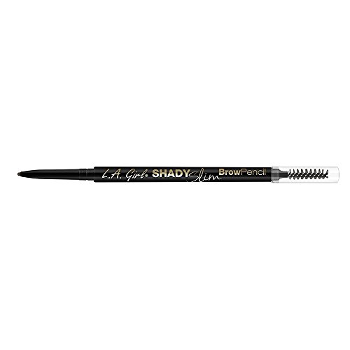 L.A. Girl Shady Slim Brow Pencil, Brunette, 0.003 oz. (Pack of 3)