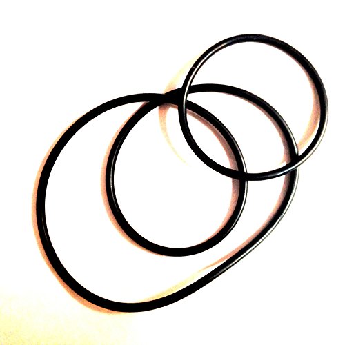 New After Market 2 Drive Belt Set for use with ELMO FP-C Dual 8mm Super 8 Film Projector