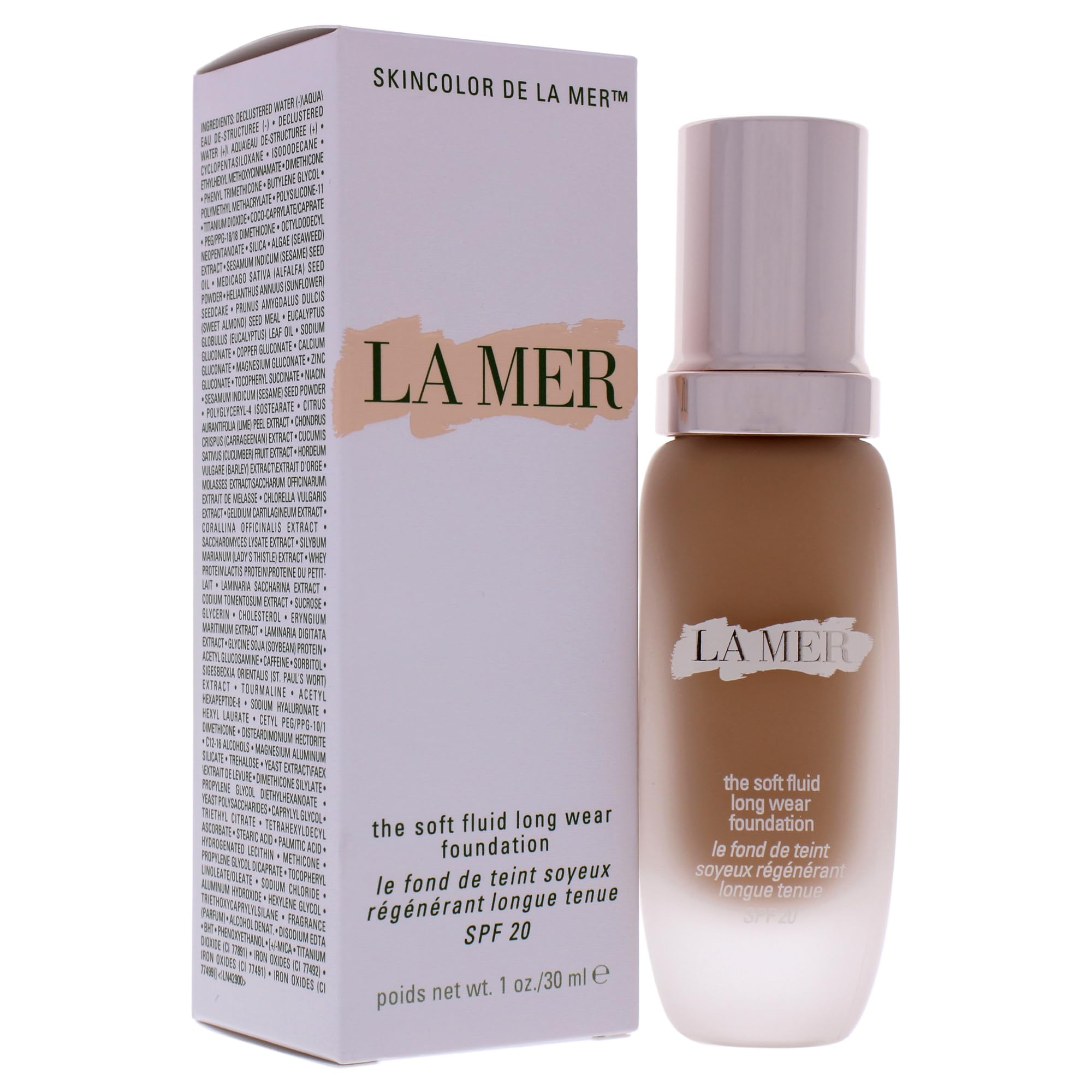 La Mer The Soft Fluid Long Wear Spf 20 Foundation for Women, 32 Beige, 1 Ounce