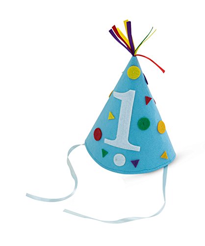 Boy First Birthday Decorations - 1st Birthday - Burlap Highchair Banner and Felt Hat Pack