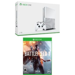 xbox one s 2tb console - launch edition + battlefield 1 game